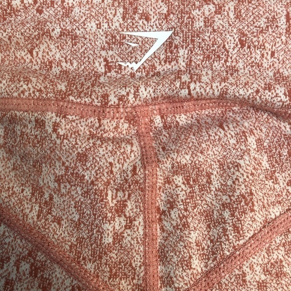 GYMSHARK Fleur Texture Moroccan Brick Leggings - Picture 7 of 7